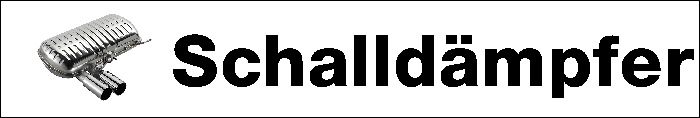 Sport Schalldämpfer Edelstahl