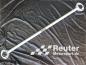 Preview: BMW E30 Reuter Motorsport Domstrebe Stahl hinten, Rennsport-​​Qualität (nicht Cabrio und Touring)