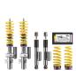 Preview: VW T5 / T6 / T6.1 KW Gewindefahrwerk Variante 3 Leveling INOX (mit Federbeinklemmung)