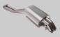 Preview: EISENMANN Mercedes R107 / C107 SL Coupe und SL Roadster Endrohre 2x55mm