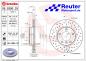 Preview: Gelochte Bremsscheiben vorne (2 Stck) mit ECE-Zulassung für BMW E36, E46, Z3, Z4 E85   Ø 286 x 22mm
