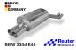 Preview: BMW E46 330d / 330xd 135 kW / 150 kW  Endschalldämpfer Edelstahl Endrohr 2x70mm