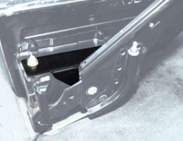 Handbremstieferlegung / Adapter für Drehkonsole VW T5 / T6 / T6.1 Fahrerseite