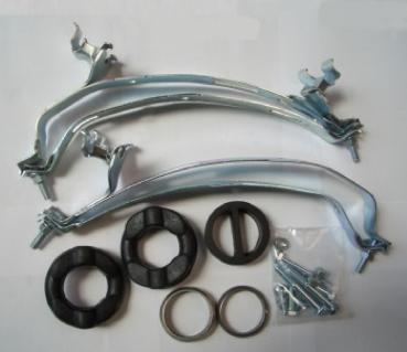 BMW E30 320i (95 kW)  /  325i (126 kW) Auspuff Montagesatz