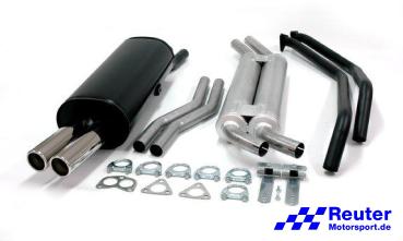 BMW E30 320i, 323i, 325i M20 *ohne KAT* Sportauspuff mit 2 x 70 mm