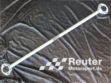 Preview: BMW E30 Reuter Motorsport Domstrebe Stahl hinten, Rennsport-​​Qualität (nicht Cabrio und Touring)