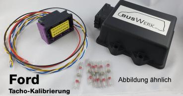 Ford Transit (MK7) ab 2016 (Euro6/Euro6dTemp)  Tachokalibrierung / Tachoangleichung