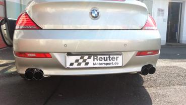 EISENMANN BMW E63 / E64 645Ci (245 kW) Endschalldaempfer  4 x 83 mm+