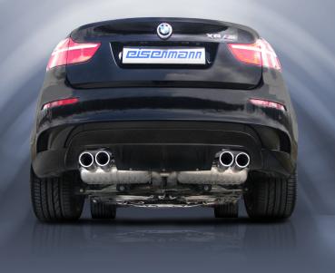 X6M 4,4l Bi-Turbo (408 kW)  Endschalldaempfer  4 x 90 mm