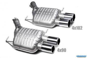 EISENMANN BMW F12 / F13 M6 (412 kW / 423 kW / 441 kW) [s63] Endschalldaempfer  4 x 90 mm