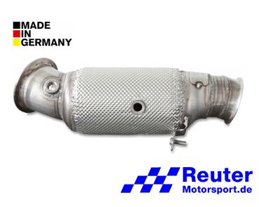 HJS Downpipe mit ECE-Zulassung für BMW 335i, 435i, M135, M2, M235i  (F30 / F31 / F32 / F33 / F20 / F21 /F22 / F87) *Euro 6*