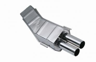 EISENMANN BMW E34 M5 3,6l (232 kW) / M5 3,8l (250 kW) Endschalldaempfer  2 x 83 mm+