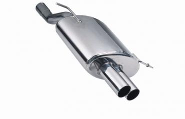 EISENMANN BMW Z3 2,0l (110 kW)  10/99 - /  Z3 2,8l (141 kW /142 kW)  10/99 - Endschalldaempfer  2 x  76 mm+