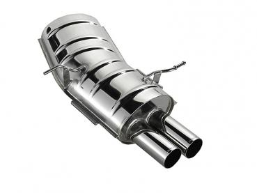 EISENMANN BMW E46 316i/ci (85 kW)[N40][N42][N45][N46] / 318i/ci (105 kW)[N42][N46] Endschalldaempfer  2 x 70 mm