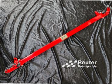 BMW 3er F30, F31, F34, F35 und 4er F32, F33, F36 vorne oben Aluminium (nicht M3 / M4)  Domstrebe Reuter Motorsport (Farbe: ROT)