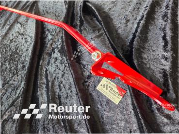 Preview: BMW 3er F30, F31, F34, F35 und 4er F32, F33, F36 vorne oben Aluminium (nicht M3 / M4)  Domstrebe Reuter Motorsport (Farbe: ROT)