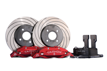 Preview: BMW E30 M3 TAROX 6-Kolben Bremsanlage Motorsport 310x24 für VA (ab 16" Felge) ohne TÜV