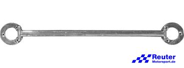 BMW E28 8/81 bis 88, E24 ab 6/82 Domstrebe vorne Alu poliert (nicht M20 Motor)