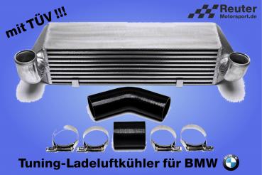Ladeluftkühler-Kit BMW 135i, 335i, Z4, N54 und N55, E82, E88, E90, E91, E92, E93, Z4 E89 **mit TÜV !**