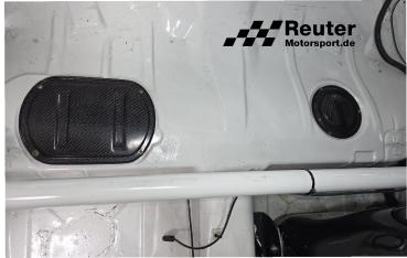 Preview: BMW E30 / M3 Carbon-Abdeckungen Innenraum Tank-Serviceklappe (Set)
