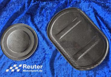 BMW E30 / M3 Carbon-Abdeckungen Innenraum Tank-Serviceklappe (Set)