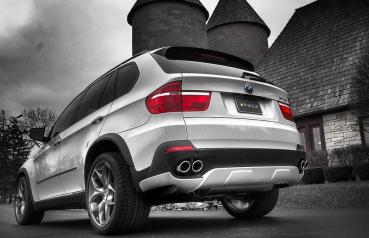 X5 4,8l (261 kW) Endschalldaempfer  4 x 80 mm