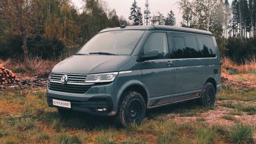 VW T5, T6, T6.1  TWIN-MONOTUBE-PROJEKT-LIFT Höherlegungs-Gewindefahrwerk mit Härteverstellung