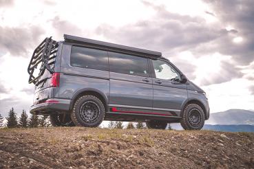 VW T5, T6, T6.1  TWIN-MONOTUBE-PROJEKT-LIFT Höherlegungs-Gewindefahrwerk mit Härteverstellung