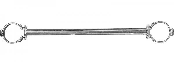 BMW E21 Domstrebe hinten Alu poliert
