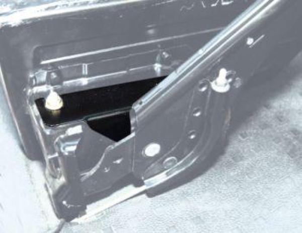 Handbremstieferlegung / Adapter für Drehkonsole VW T5 / T6 / T6.1 Fahrerseite