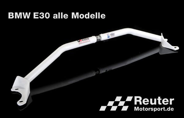 BMW E30 316i, 318i, 318is, 320i, 325i und M3 ULTRA Racing Domstrebe Rennsport-Qualität (mit Druckverstellung)