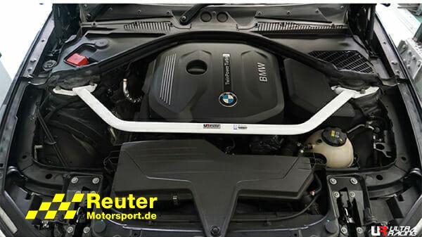 BMW F30, F31, F32, 320i, 328i, 330i, F20, F22, F87 ULTRA Racing Domstrebe vorne Rennsport-Qualität