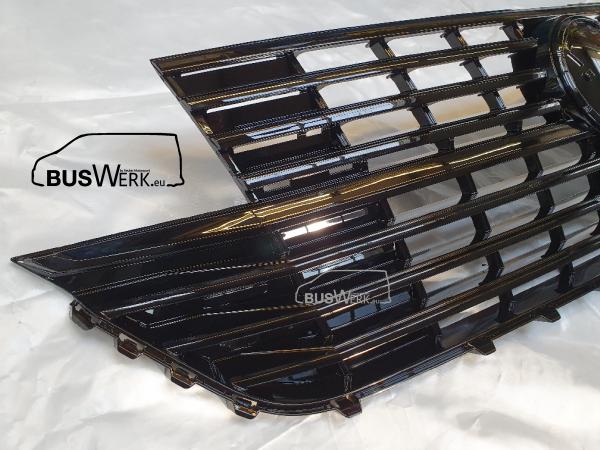VW T6.1 Kühlergrill / Frontgrill schwarz glänzend