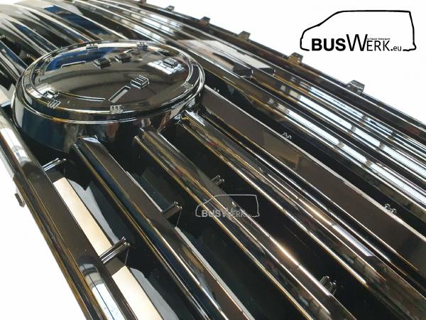 VW T6.1 Kühlergrill / Frontgrill schwarz glänzend