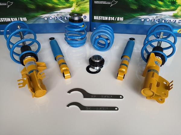 T6.1 Bilstein B14 Gewindefahrwerk (mit Schellenbefestigung an der Vorderachse)