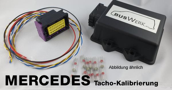 Mercedes X-Klasse (470) Tachokalibrierung / Tachoangleichung