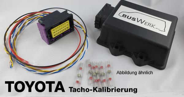 Toyota Hilux MK7 & MK8  Tachokalibrierung / Tachoangleichung