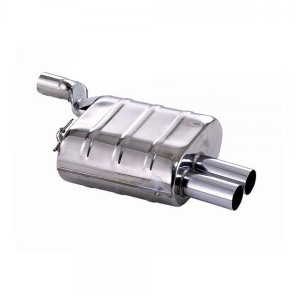 EISENMANN BMW E39 Lim. 520i (110 kW)(125 kW) / 523i (125 kW) / 525i (141 kW) / 528i (142 kW) / 530i (170 kW) (M-Technik Heckschuerze) Endschalldaempfer  2 x 76 mm+