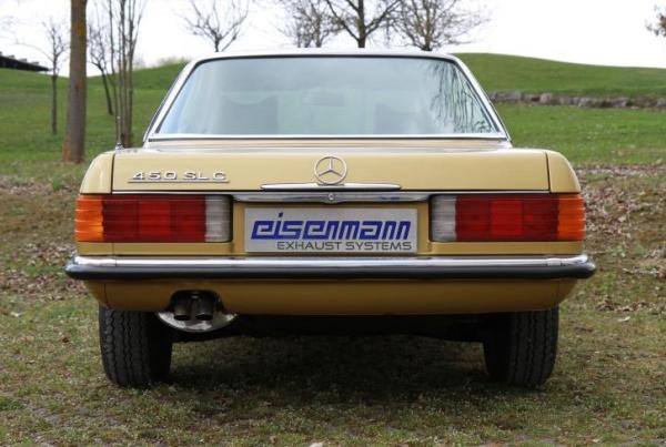 EISENMANN Mercedes R107 / C107 SL Coupe und SL Roadster Endrohre 2x55mm