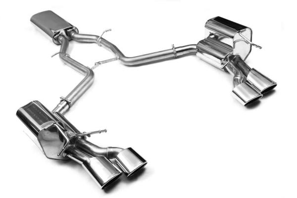 EISENMANN Mercedes W204 C63 AMG 336 kW und 358 kW Komplettanlage 4x 120x77mm oval