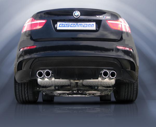 X6M 4,4l Bi-Turbo (408 kW)  Endschalldaempfer  4 x 90 mm