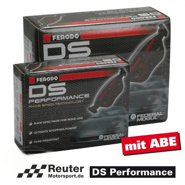 BMW E46 330i incl Allrad und Diesel Sportbremsbeläge Ferodo DS Performance für Vorderachse