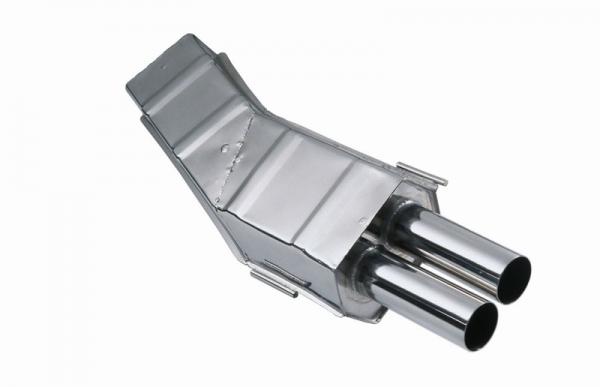 EISENMANN BMW E34 M5 3,6l (232 kW) / M5 3,8l (250 kW) Endschalldaempfer  2 x 83 mm+