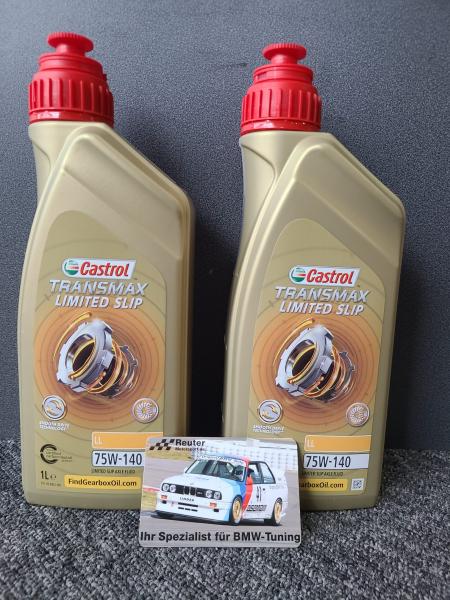 Castrol Transmax Limited Slip 75W-140 LL   2x 1 Liter für BMW Sperrdifferentiale