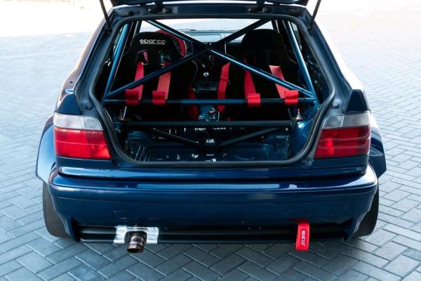 BMW E36 Compact 318ti Cup Motorsport Verstärkung für Heck / Kofferraum / Torsions-Versteifung