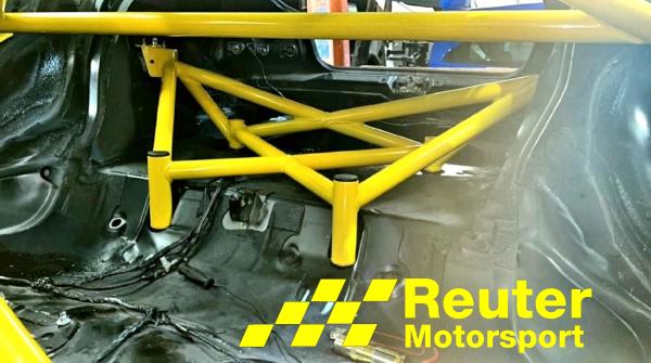 BMW E36 Coupe + Limousine incl. M3 Motorsport Verstärkung für Heck / Kofferraum / Torsions-Versteifung Version X 4-Punkt