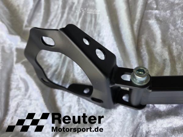 BMW E36 320i, 323i, 325i, 328i und M3 Racing Domstrebe vorne Reuter Motorsport Rennsport-Qualität Stahl (3-teilig)