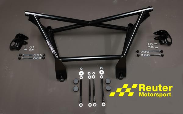 BMW E46 Coupe, Limousine incl. M3, Compact  Motorsport Verstärkung für Heck / Kofferraum / Torsions-Versteifung Version XW5 4-Punkt für Modelle mit Verkleidung