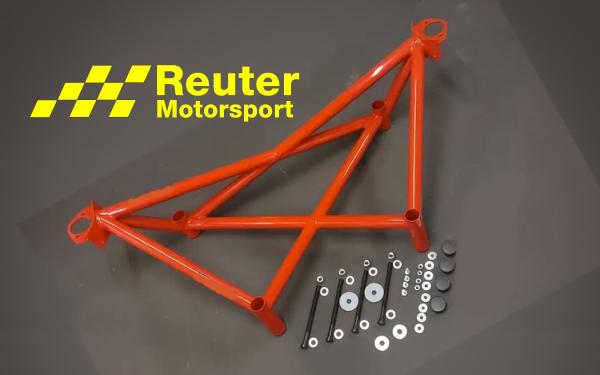 BMW E46 Coupe, Limousine incl. M3, Compact  Motorsport Verstärkung für Heck / Kofferraum / Torsions-Versteifung Version X 4-Punkt
