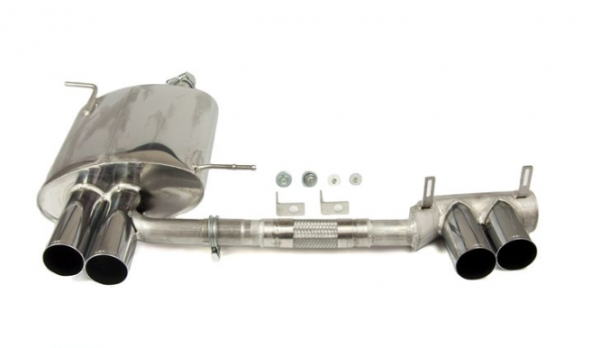 EISENMANN BMW Z3 1,8l (85 kW) / Z3 1,9l (87 kW) / Z3 1,9l (103 kW) Endschalldaempfer  4 x 76 mm+
